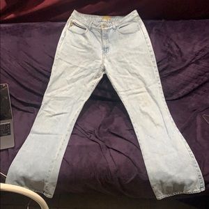 BLUE ASPHALT LOW RISE BOOT CUT JEANS Womens size11